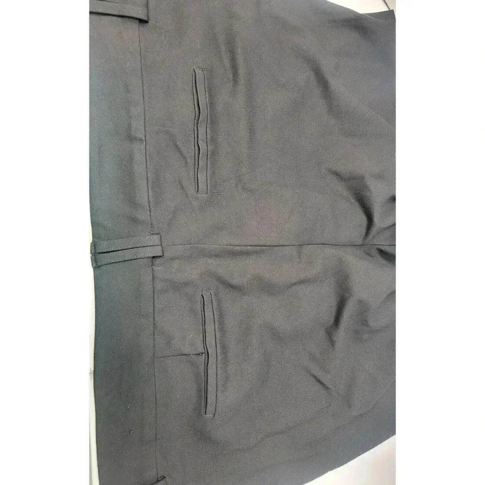 TORRID “STUDIO” BLACK WIDE LEG PONTE PANTS PLUS SIZE 30S, INSEAM 31” - Picture 4 of 5